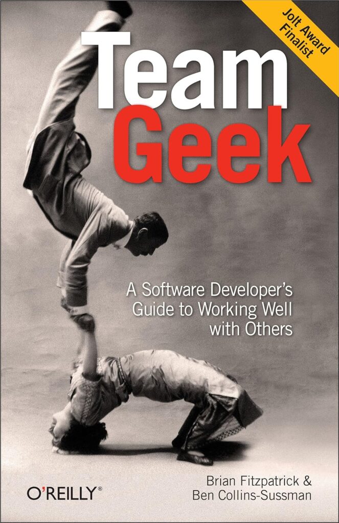 Team Geek by Brian Fitzpatrick, Ben Collins-Sussman books for IT managers